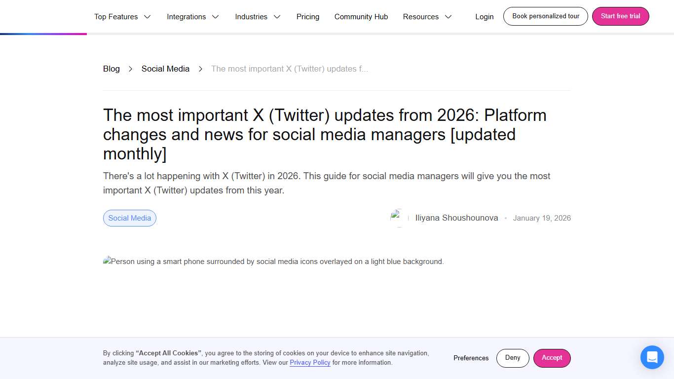 The most important X (Twitter) updates from 2026: Platform changes and news for social media managers [updated monthly] HeyOrca