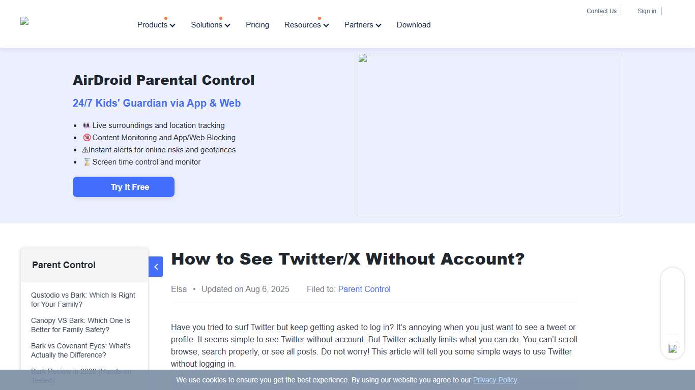 How to See Twitter/X Without Account? – AirDroid